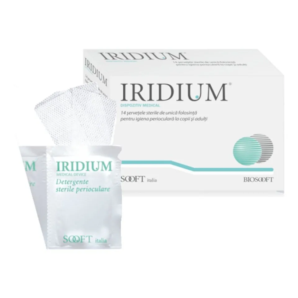 IRIDIUM SERVETELE STERILE 20BUC