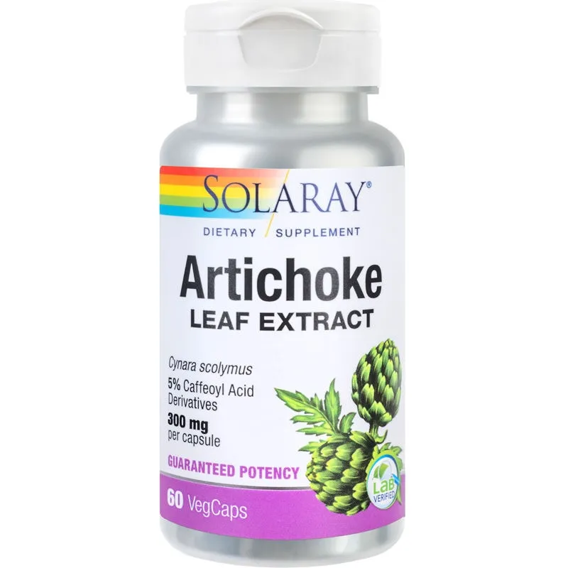 SECOM Artichoke (Anghinare) 300 mg , 60 capsule, Solaray