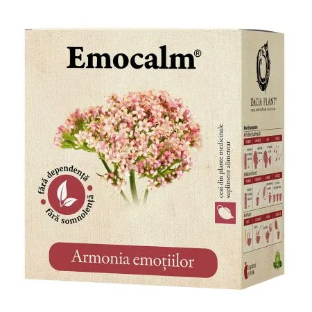 Emocalm ceai, 50g, Dacia Plant