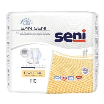 Absorbante pentru incontinenta San Normal, 10 bucati, Seni