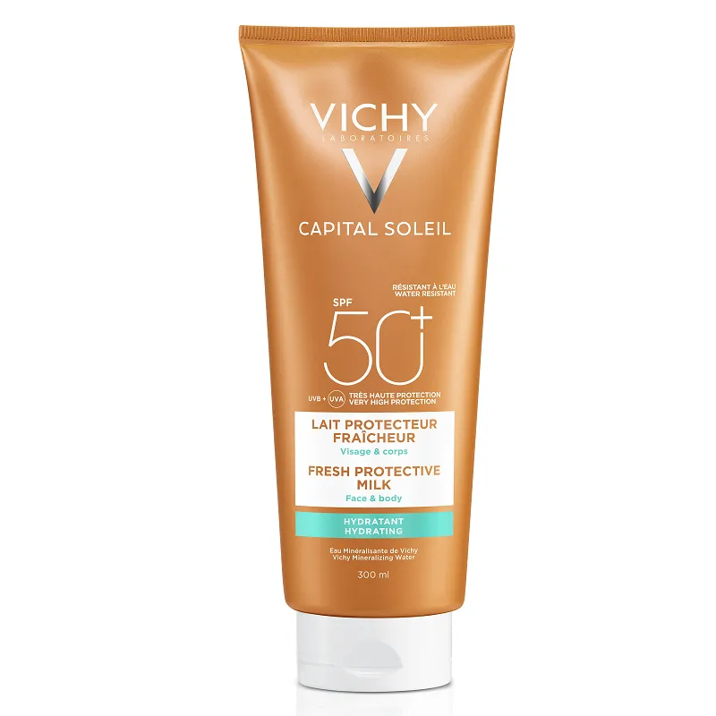 Vichy Capital Soleil Lapte Hidratant de protectie solara SPF50+ 300ml