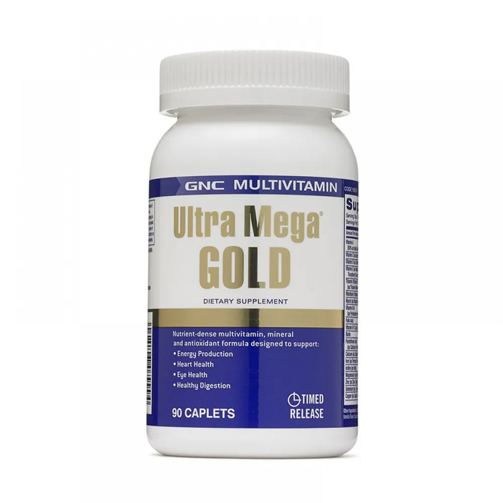 Ultra mega gold multivitamine si minerale (90 capsule), GNC