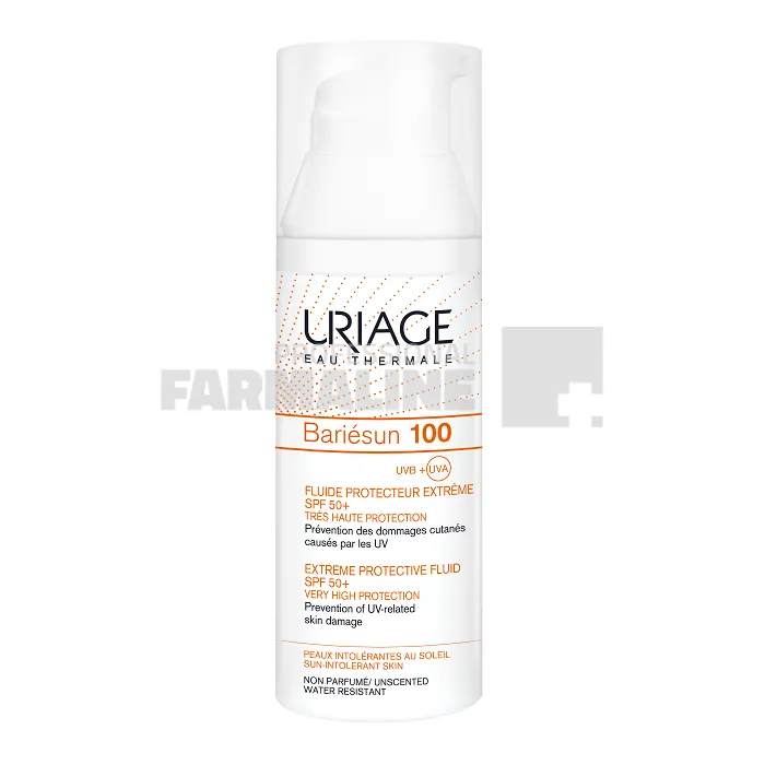 Uriage Bariesun 100 Fluid protectie extrema SPF50 50 ml