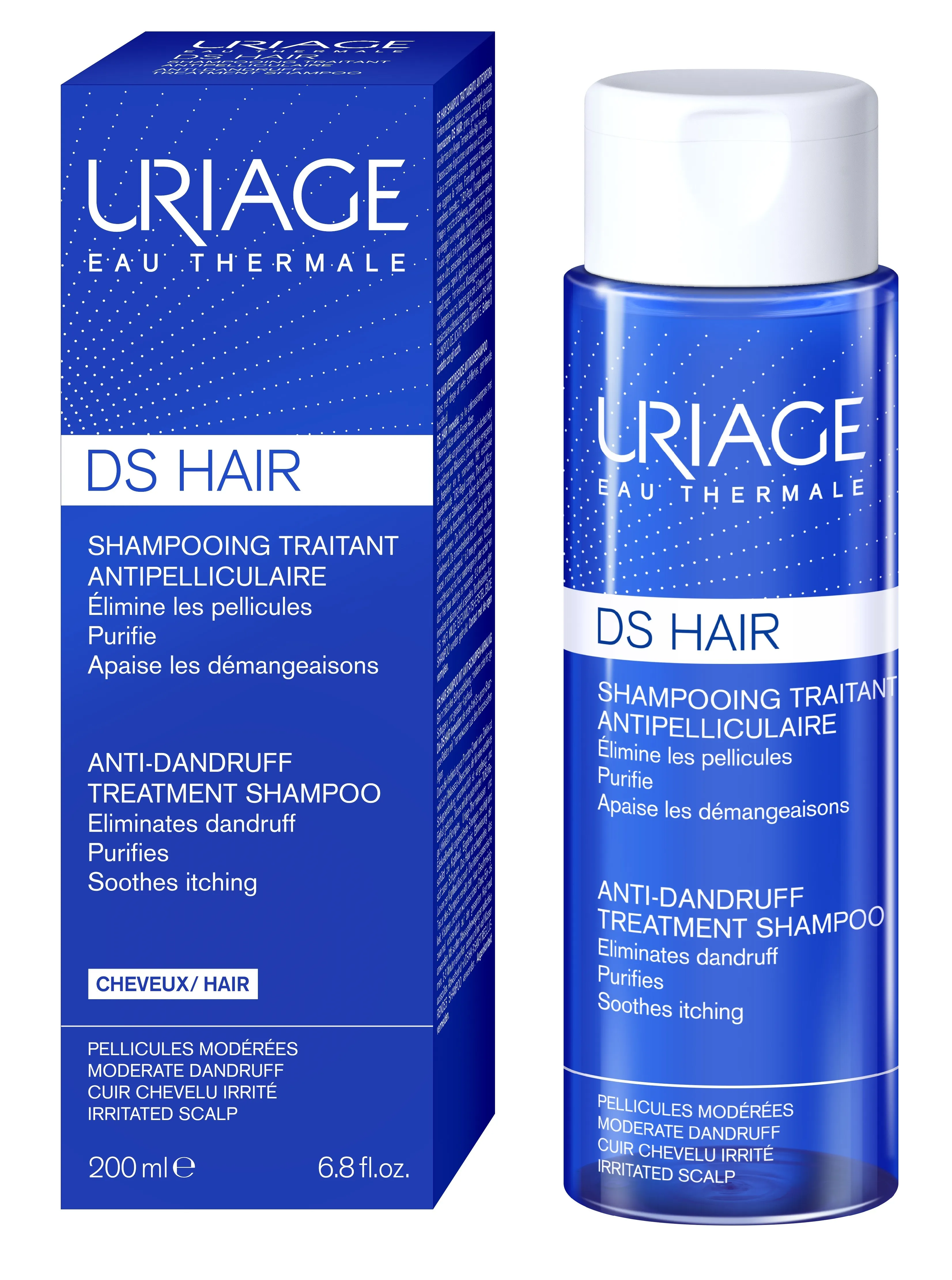 Uriage D.S. HAIR Sampon tratament antimatreata 200ml