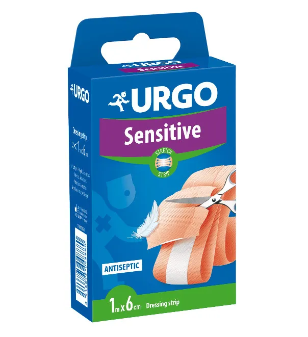 URGO LEUCOPLAST MULTIEXTENSIBIL BANDA 6CM X 1M