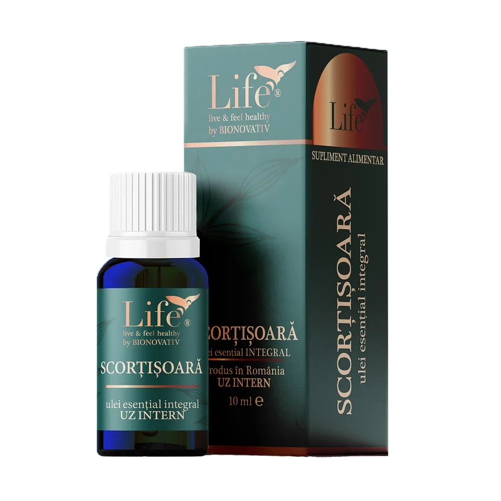 Ulei esential integral de scortisoara, 10 ml, Bionovativ