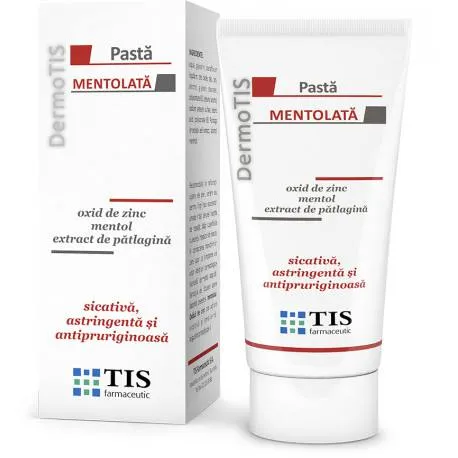 TIS Dermotis pasta mentolata, 50 ml