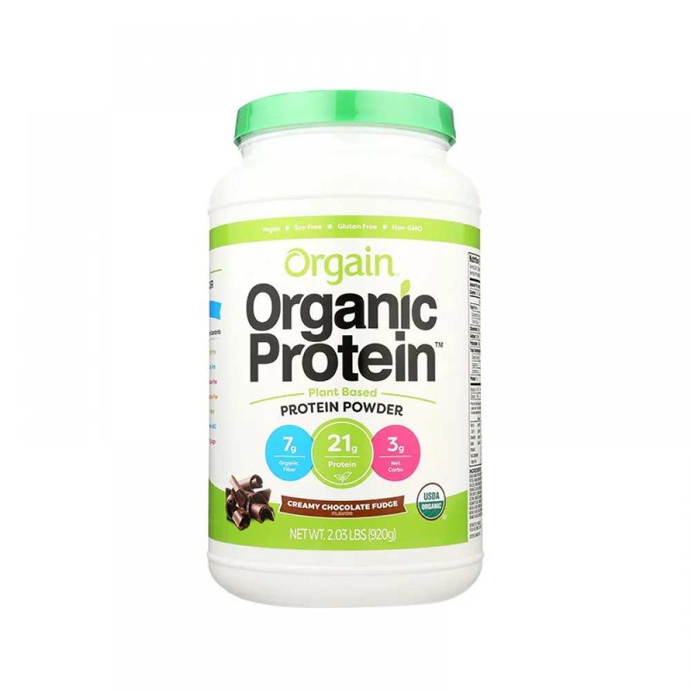 Orgain Proteina organica vegana cu aroma de ciocolata (920 grame), GNC