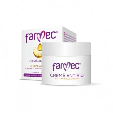 Farmec Crema antirid cu Ulei de Argan, 50ml