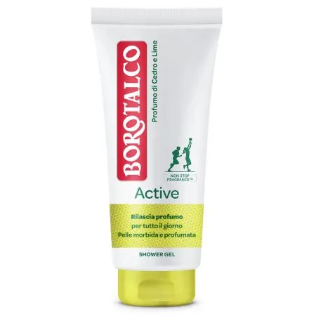 Gel de dus Citrus si Lime Active, 200 ml, Borotalco