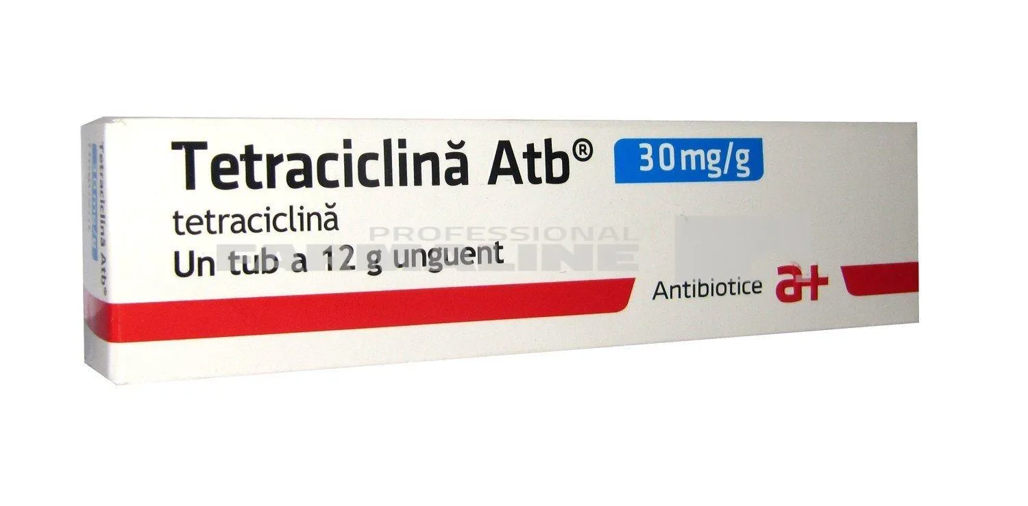 TETRACICLINA ATB 30 mg/g x 1 UNGUENT 30mg/g ANTIBIOTICE S.A.