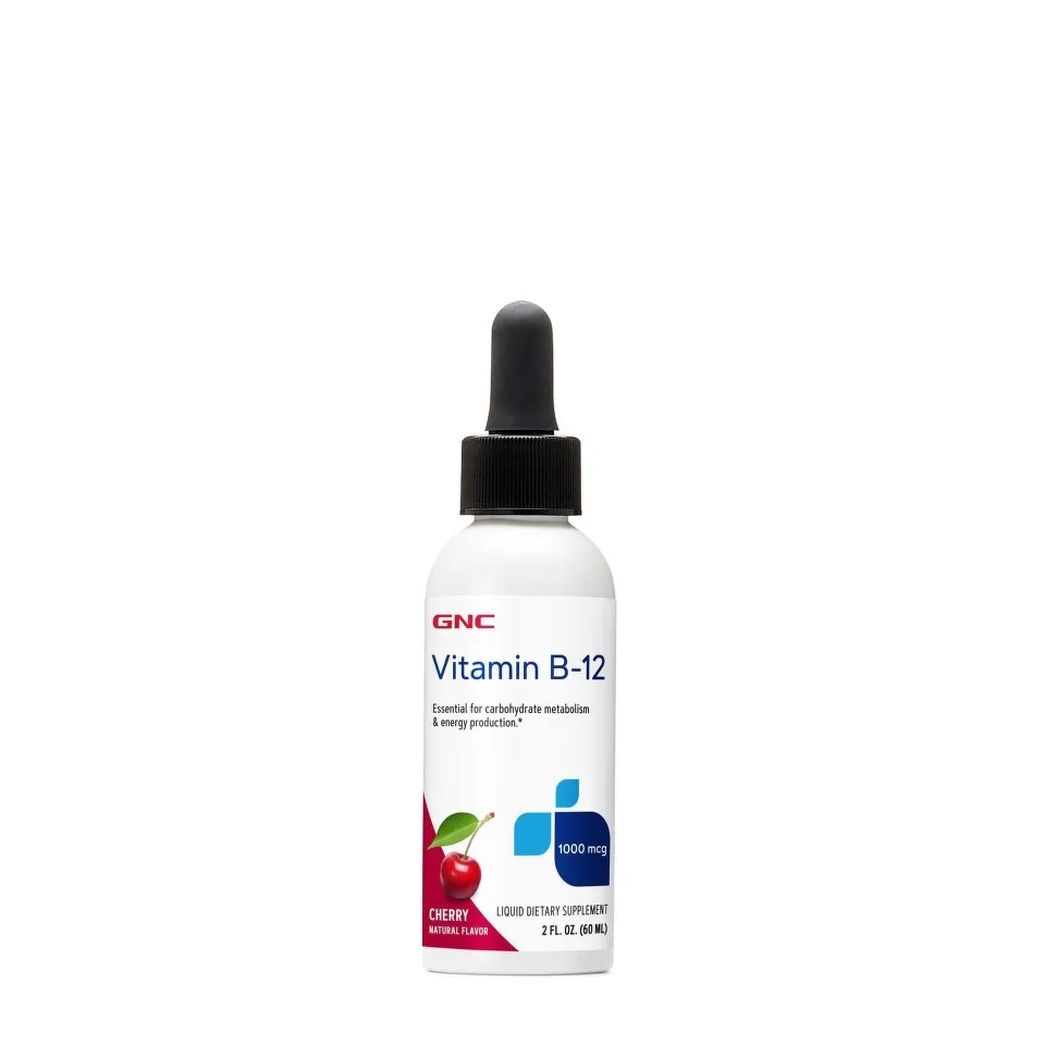 GNC LIQUID VITAMIN B-12 1000MCG 60ML