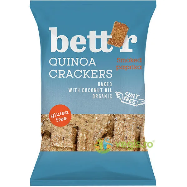 Crackers cu quinoa si boia fara gluten x 100 grame