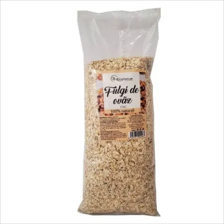 Fulgi de ovaz fini, 1kg, Econatur