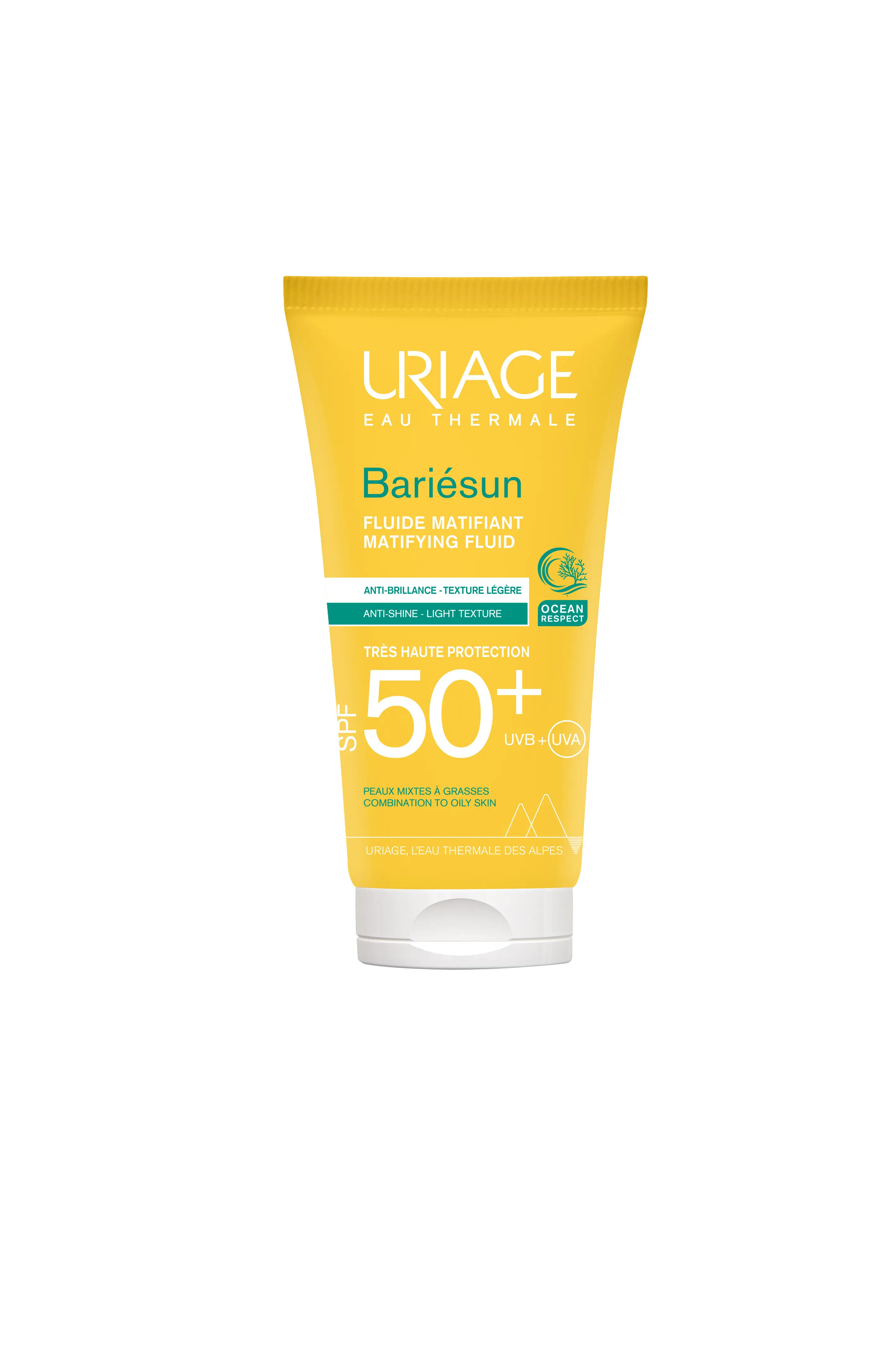 URIAGE BARIESUN FLUID MAT PROTECTIE SOLARA SPF50+, 50 mL