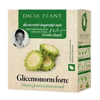 Ceai Glicemonorm Forte, 50g, Dacia Plant