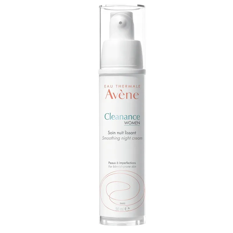 Avene Cleanance Women Crema de noapte cu efect de netezire x 30ml