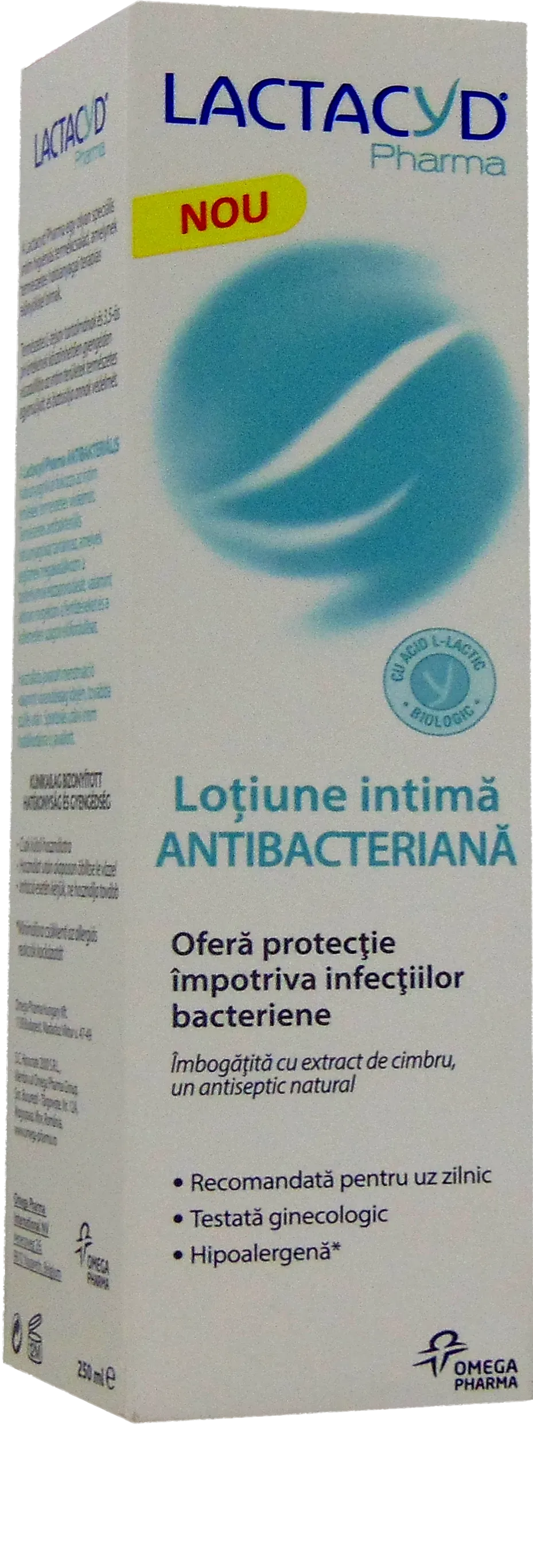 Lactacyd Lotiune Intima Antibacteriana x 250 ml Omega Pharma Int. BE