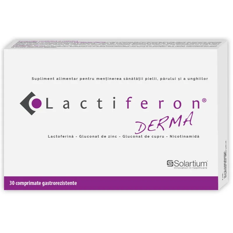 Lactiferon Derma x 30 comprimate