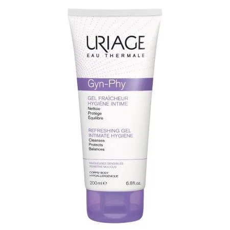 Gel pentru igiena intima GYN-PHY, 200 ml, Uriage