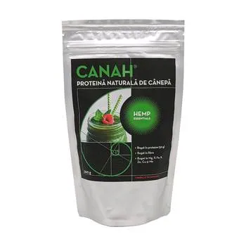 Pudra proteica de canepa, 300g, Canah