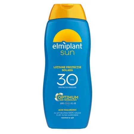 Lotiune cu protectie solara ridicata SPF 30 Optimum Sun, 400 ml, Elmiplant