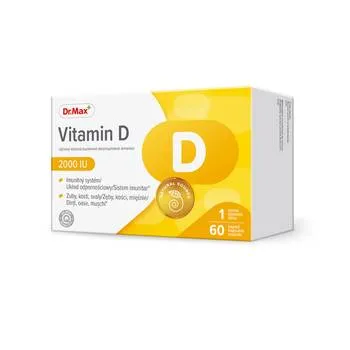 Dr. Max Vitamina D 2000UI, 60 capsule moi