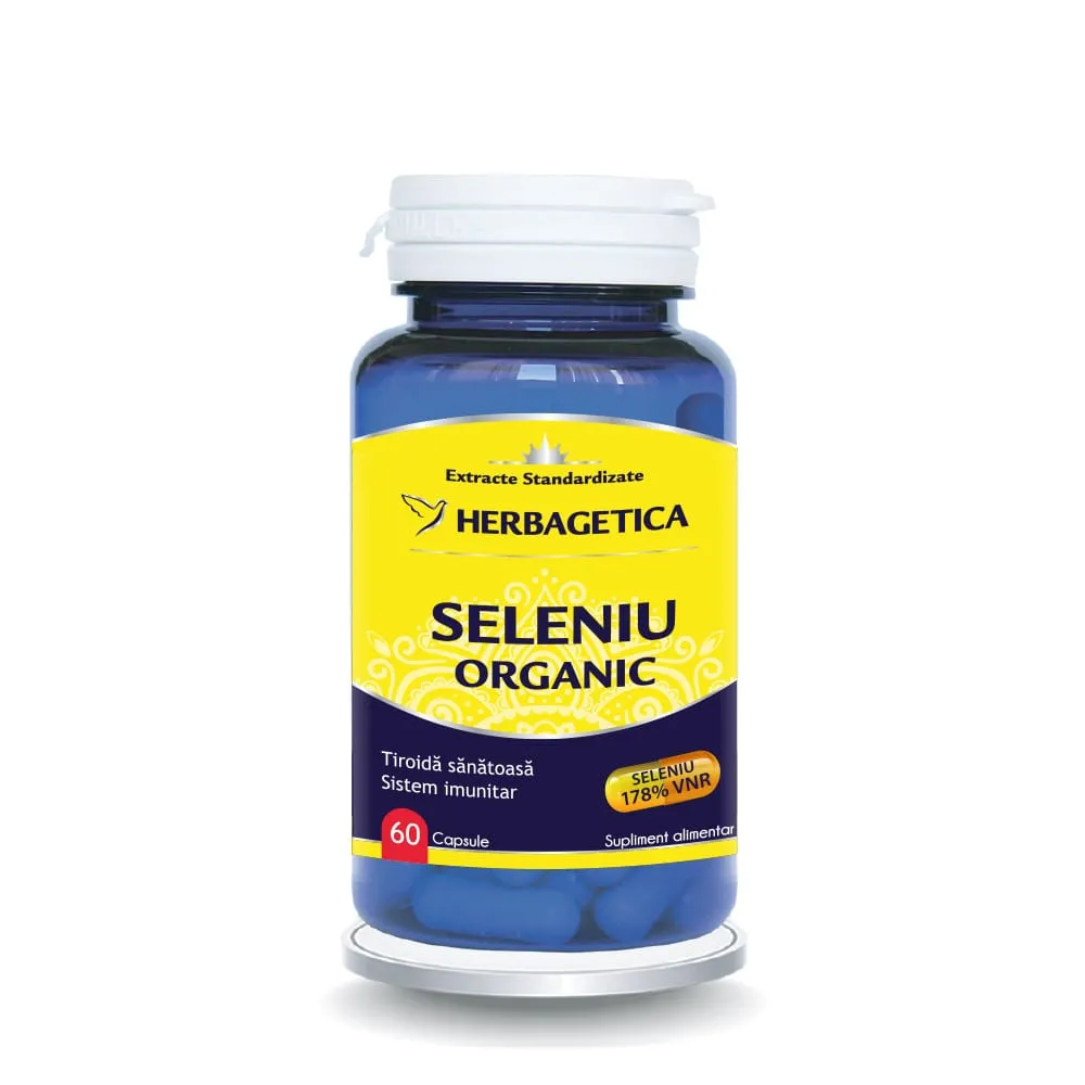 Seleniu Organic 60 capsule