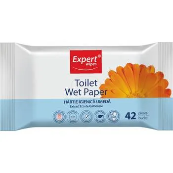 Servetele hartie igienica umeda, 42 bucati, Expert Wipes