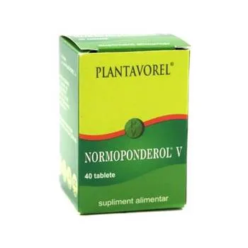 Normoponderol V, 40 tablete, Plantavorel