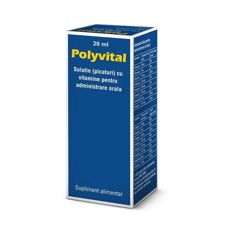 Polyvital solutie orala x 20ml