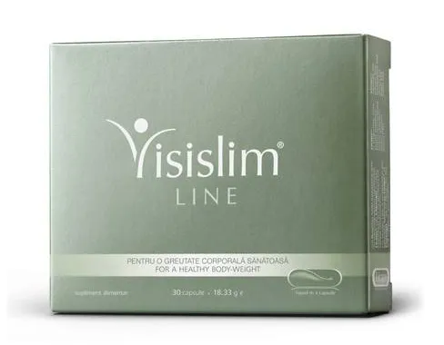 Capsule pentru reducerea greutatii Visislim Line, 30 capsule, Vitaslim