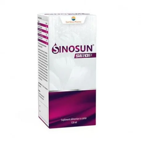 Sinosun, 120 ml mentinerea sanatatii mucoasei sinusurilor