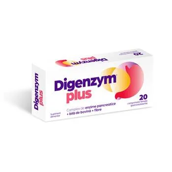 Digenzym Plus, 20 drajeuri, Labormed