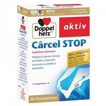 Pachet Aktiv Carcel Stop, 30 comprimate + 10 comprimate Gratis, Doppelherz