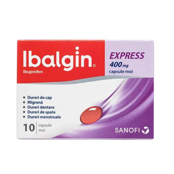 IBALGIN EXPRESS 400MG X 10 CAPSULE MOI