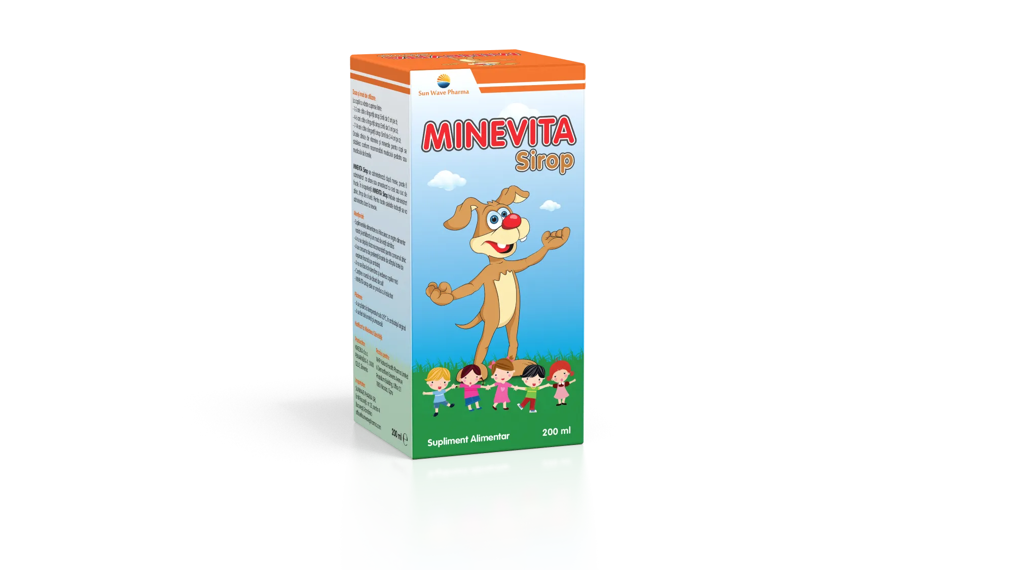 Sirop Minevita, 200 ml, Sun Wave Pharma