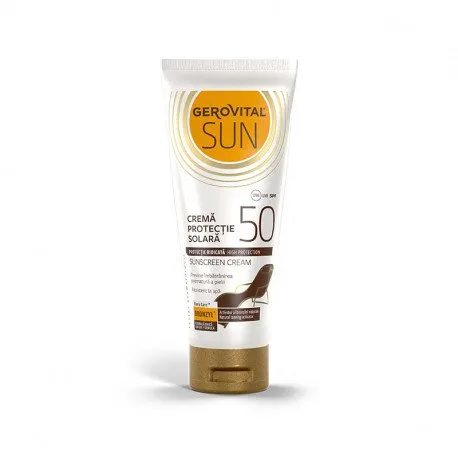 Gerovital Sun Crema protectie solara SPF50-46460, 100ml