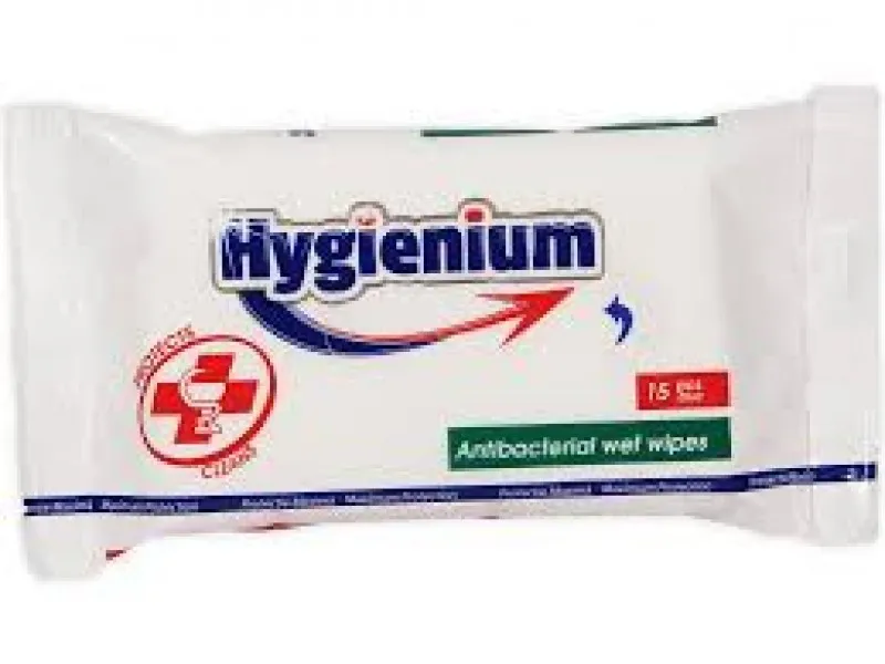 HYGIENIUM SERVETELE UMEDE ANTIBACTERIENE 15BUC