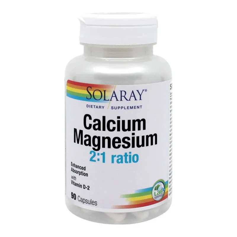 Secom Calciu Magneziu + Vitamina D3 90 capsule