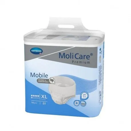 Scutece adulti HARTMANN Molicare mobile XL, 14 buc