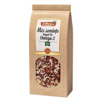 Mix seminte Omega3, 200g, AdNatura