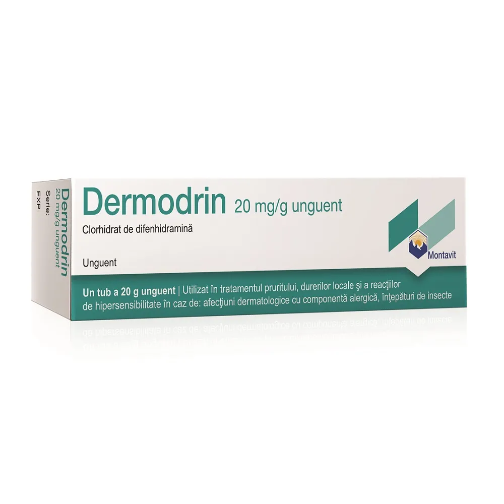 Dermodrin 20mg/g-ung. x 20g-Pharmazeutische Fabrik Montavit AT