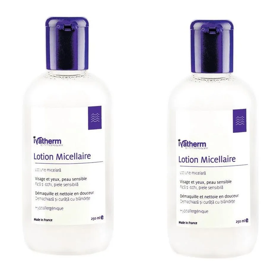 IVATHERM Pack Lotiune micelara pentru piele sensibila 250 ml  250 ml (cadou)