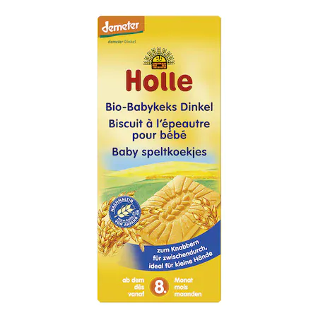 Holle biscuiti din grau spelt x 150 grame