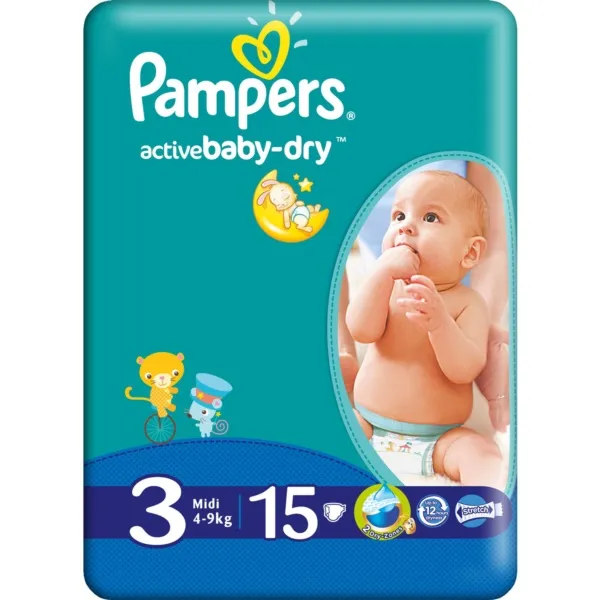 PAMPERS 3 Active Baby 6-10kg x 29buc