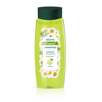 Sampon pentru toate tipurile de par cu musetel Natural, 400ml, Aroma