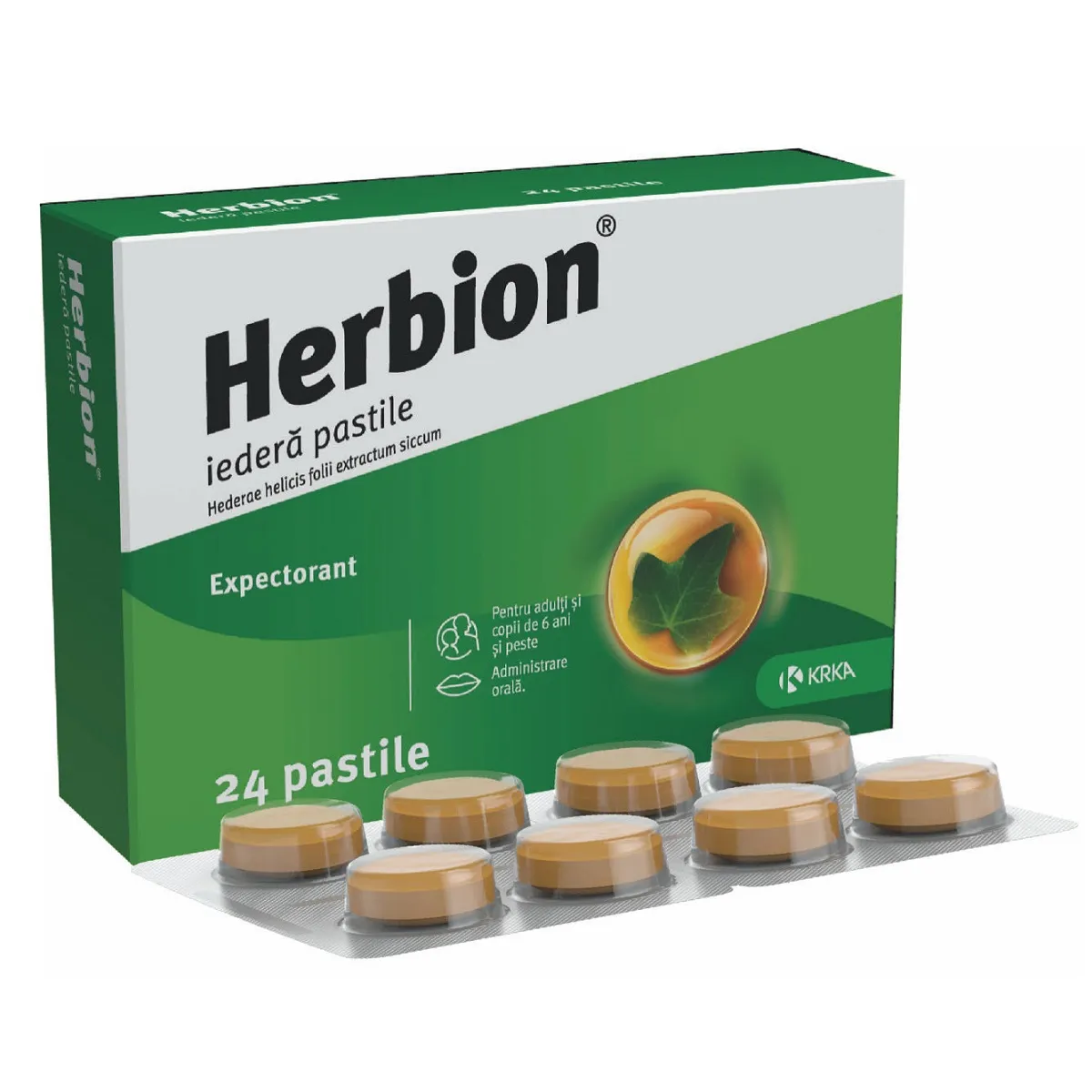 Herbion, 24 pastile, KRKA