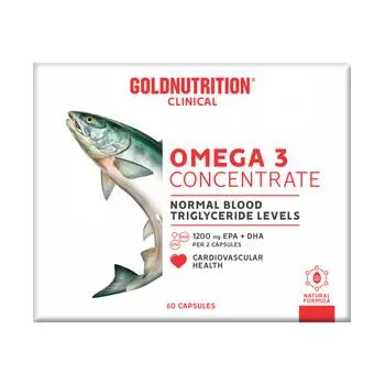 Clinical Omega 3 Concetrate, 6 capsule, Gold Nutrition