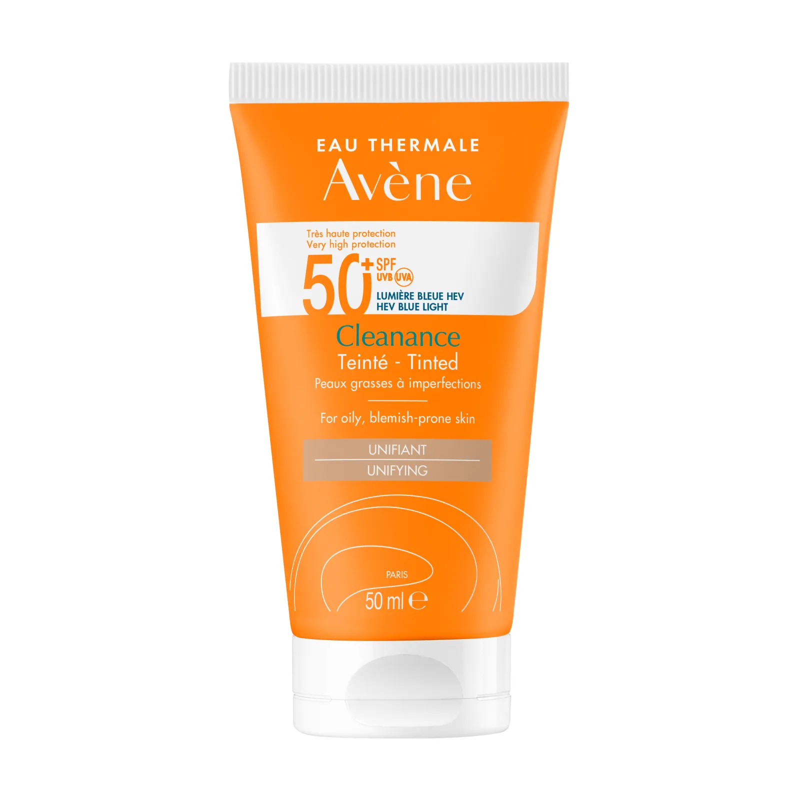 Avene Solaire Cleanance crema nuantatoare Triasorb SPF50+ x 50ml